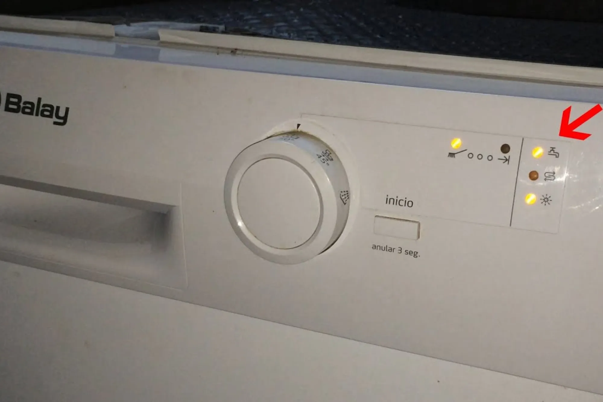 Dishwasher Panel Lights Flashing