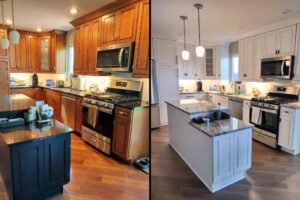Cabinet refinishing in Asheville, NC