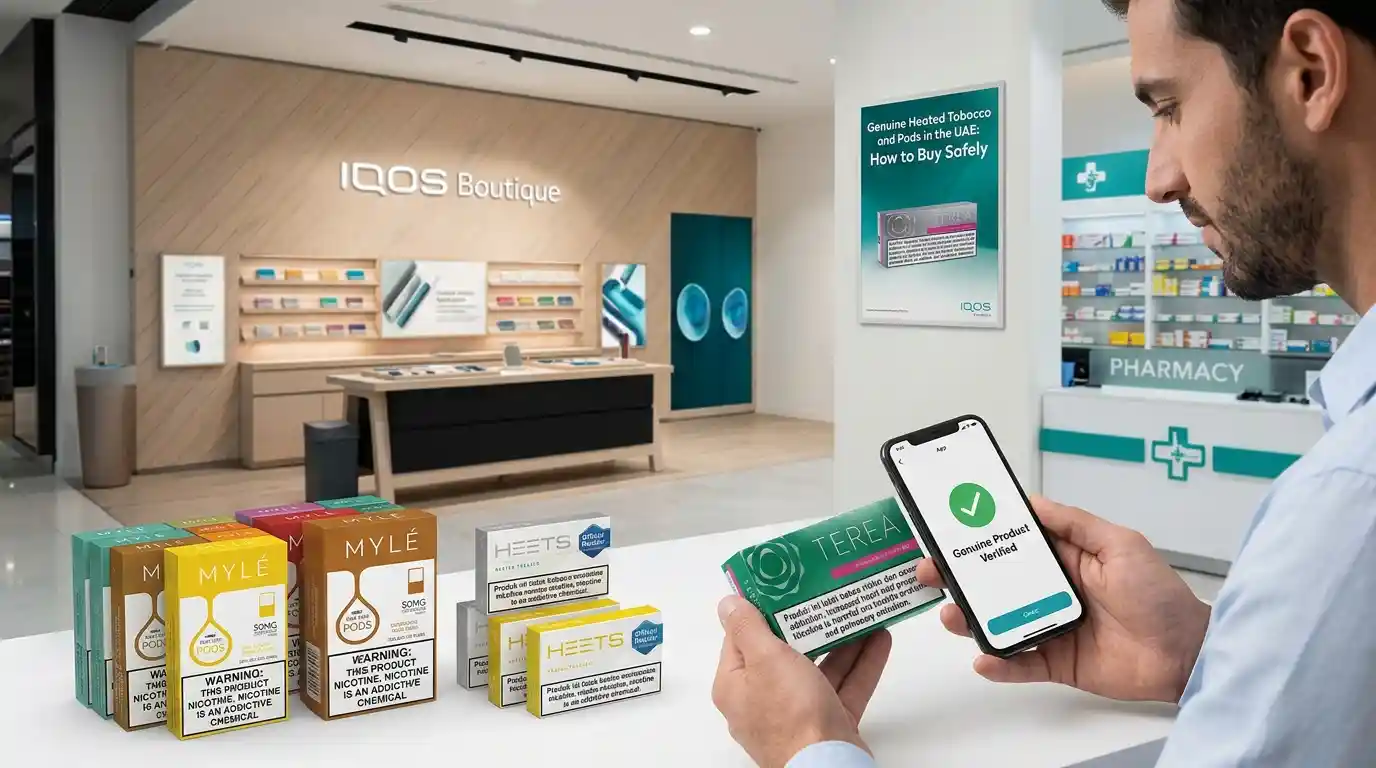 Genuine Heated Tobacco and Pods in the UAE